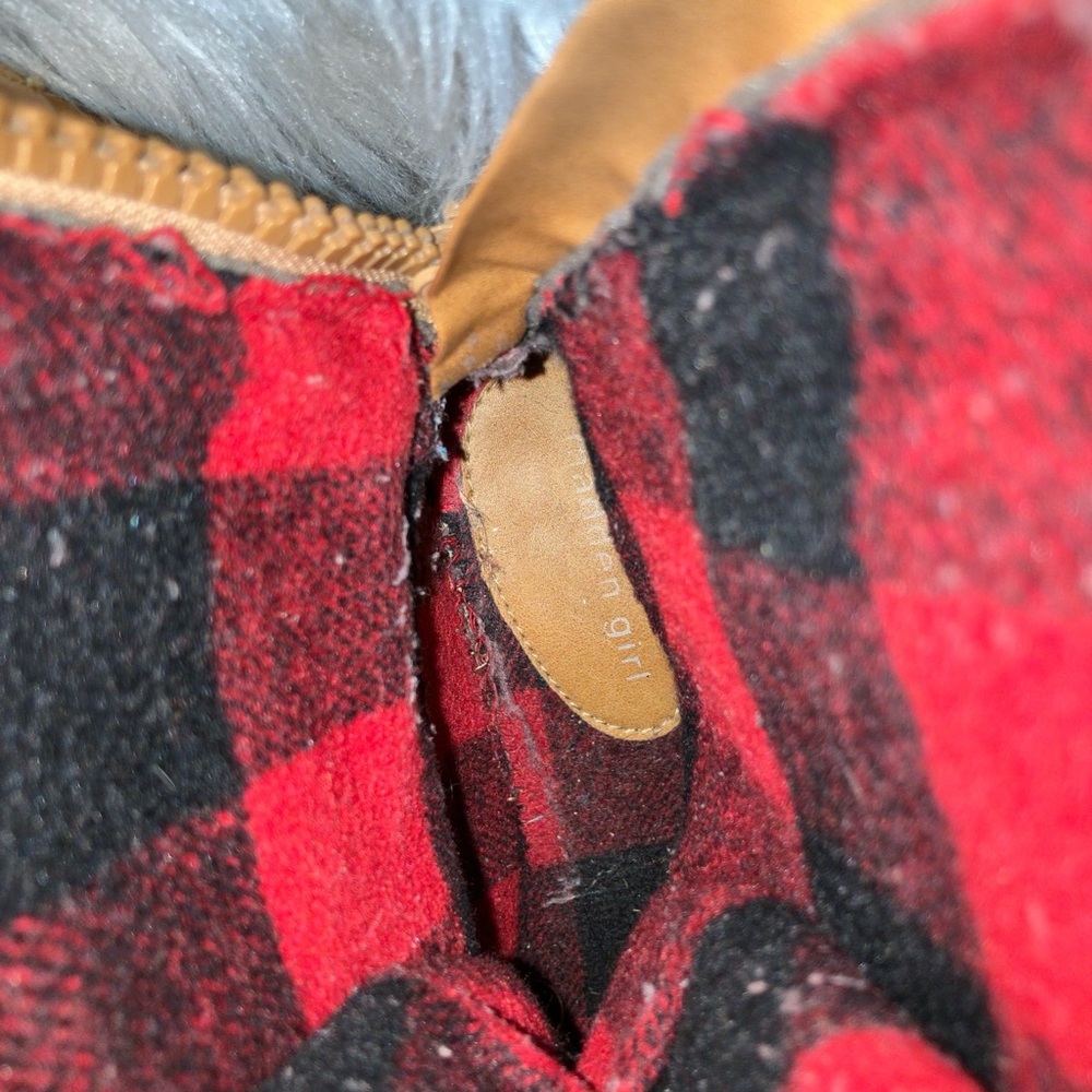Madden Girl Navy Zip-Up Flurry Duck Boot - Picture 13 of 13